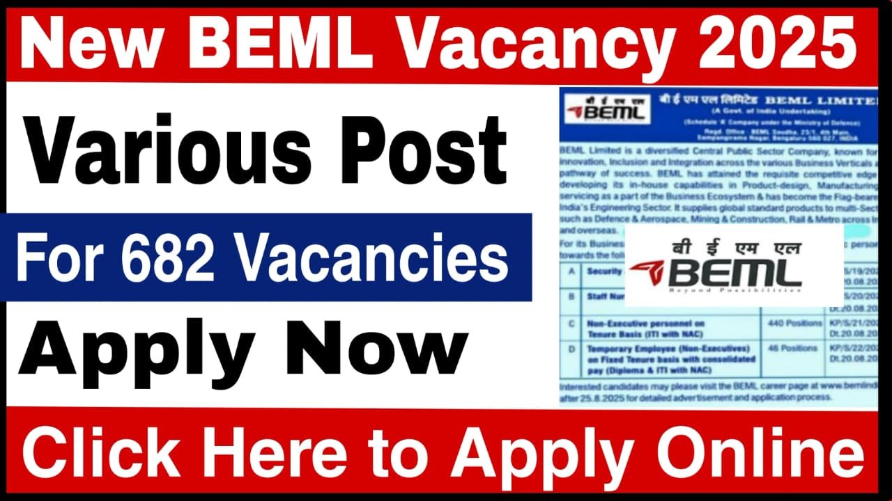 BEML Recruitment 2025