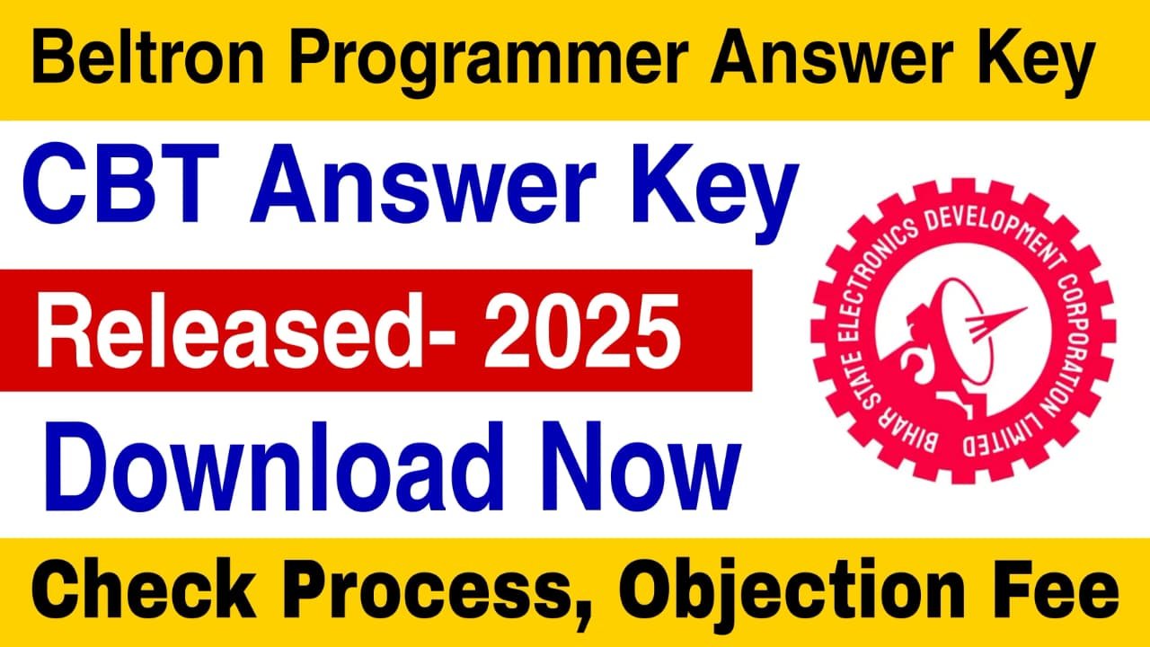 Beltron Programmer CBT Answer Key 2025