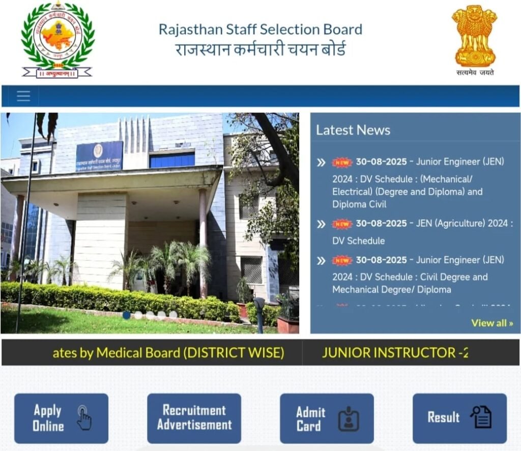 Rajasthan 4th Grade Exam 2025